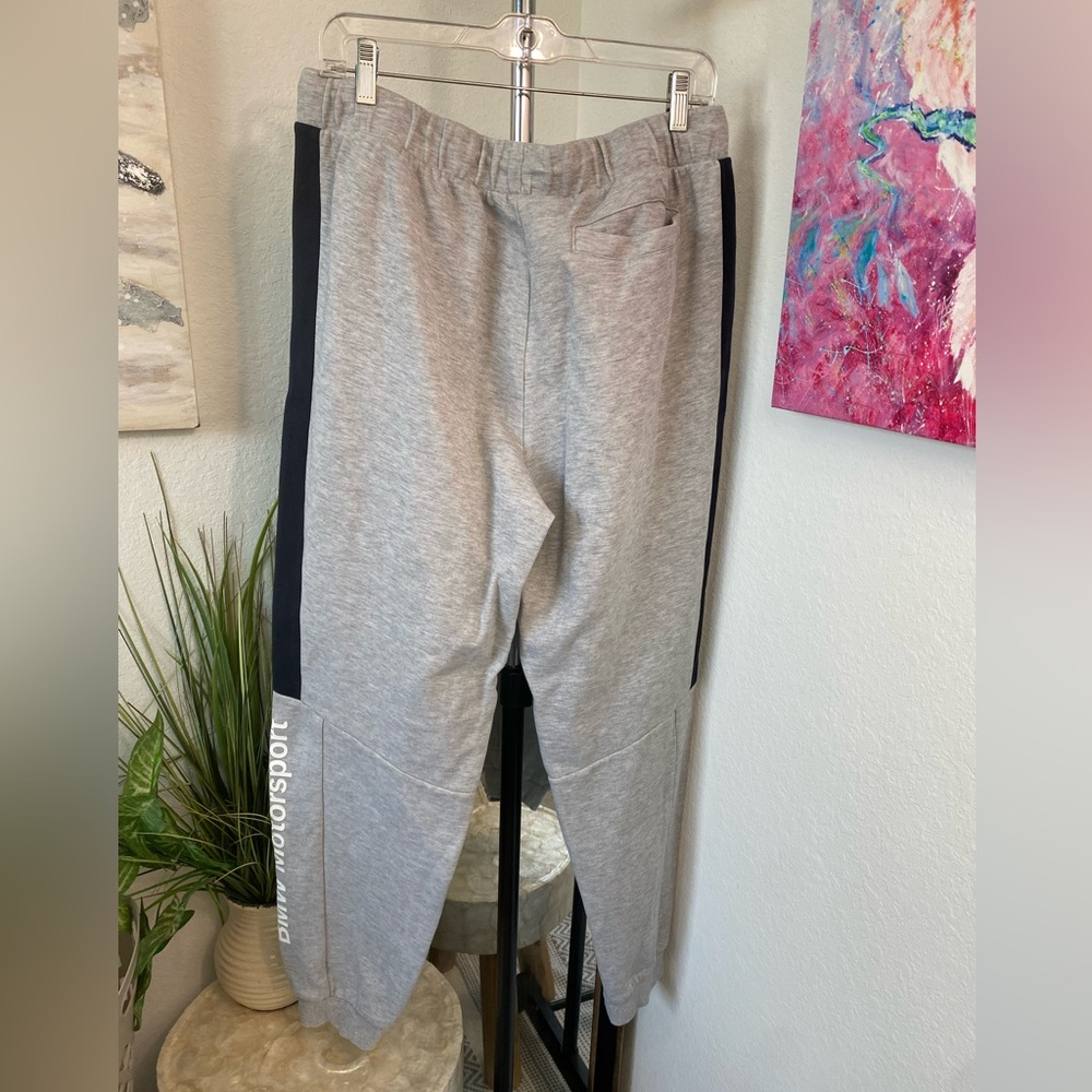 BMW X Puma Grey Sweatpants Size XL - Picture 3 of 4